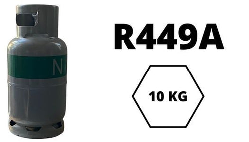 KälteGas Shop R-449A Opteon XP40 Kältemittel 10 kg Mehrwegzylinder GWP 1397 Sicherheitsklasse A1
