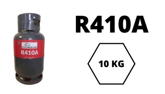 KälteGas Shop R-410A Kältemittel 10 kg Mehrwegzylinder – R-32/R-125, GWP 2088, A1