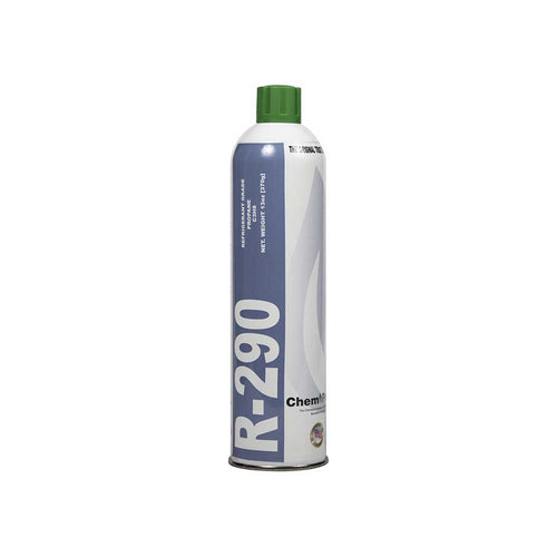 R-290 Propan Kältemittel 13,1 oz Nachfülldose mit selbstdichtendem Ventil