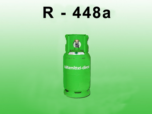R-448A Kältemittel 10 kg – Eigentumsflasche Mehrweg Stahl, HVAC Klima Kältetechnik