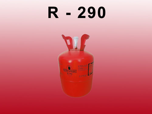 R-290 Propan Kältemittel 5 kg im Stahlzylinder mit ACME LEFT Ventil