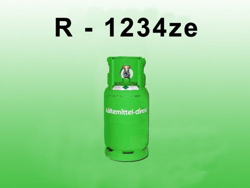 R-1234ze Kältemittel 10 kg – Kältemittelflasche, HVAC Klima Kältetechnik