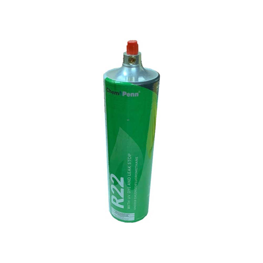 R-22 Kältemittel 28,2 oz – Nachfülldose, Leckstopp + UV-Farbstoff, Klimaanlage Service