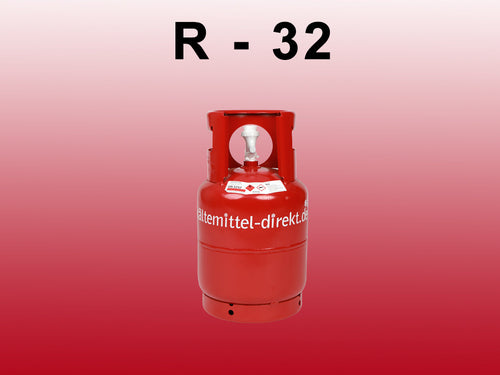R-32 Kältemittel 9 kg Eigentumsflasche mit Steigrohr für HVAC-Systeme