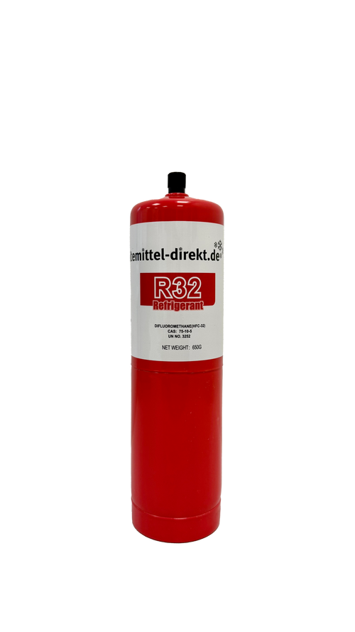 R-32 Kältemittel 650g Einwegflasche aus Stahl für Kälteanlagen