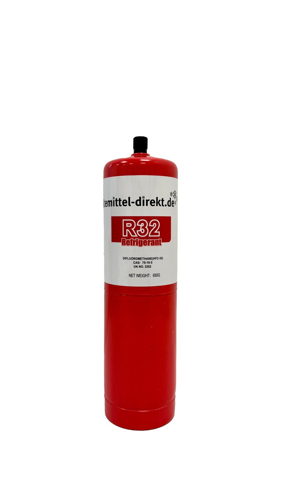 R-32 Kältemittel 650g Einwegflasche Stahl – kompakte Nachfüllung für Klimaanlagen
